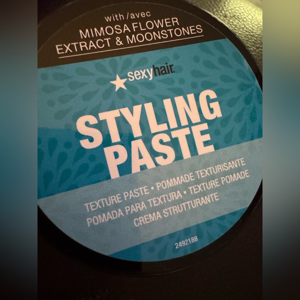 SexyHair Healthy Styling Paste Texture Paste | Medium, Pliable Hold and Control